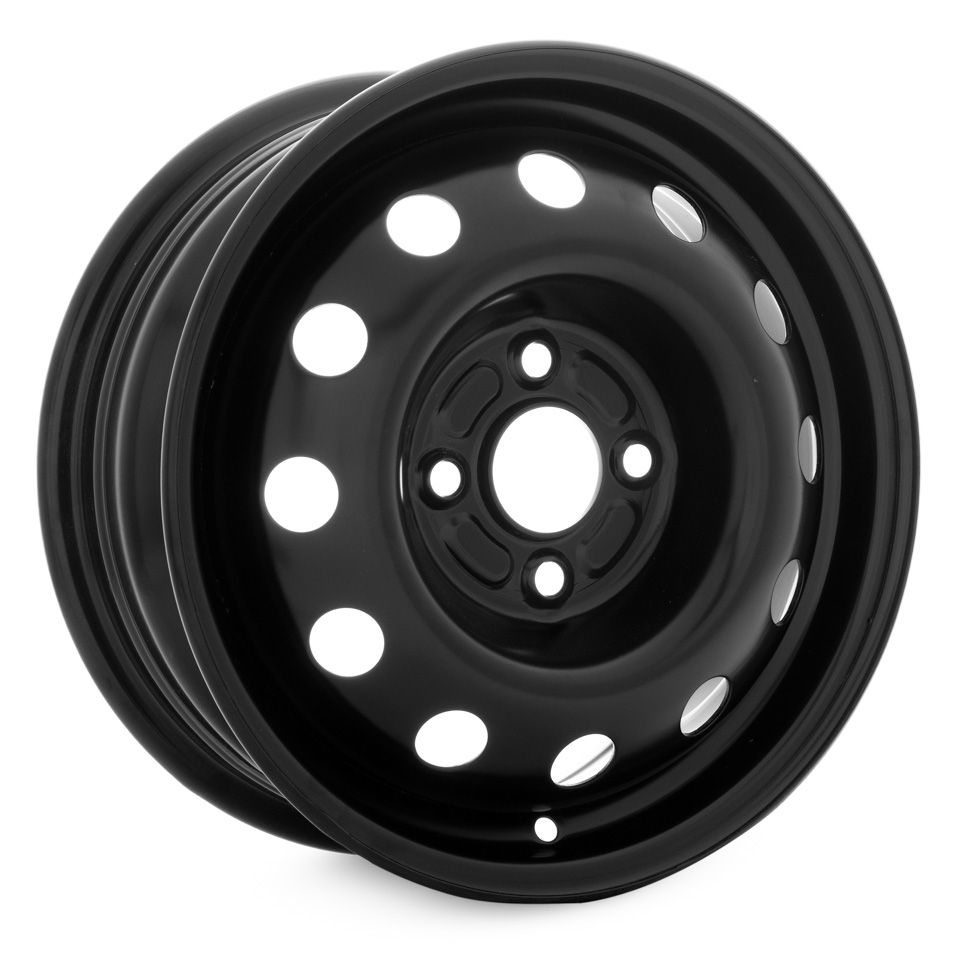 Штампованный диск Magnetto 14013 AM 5,5x14 4x100 DIA56,6  ET49  black