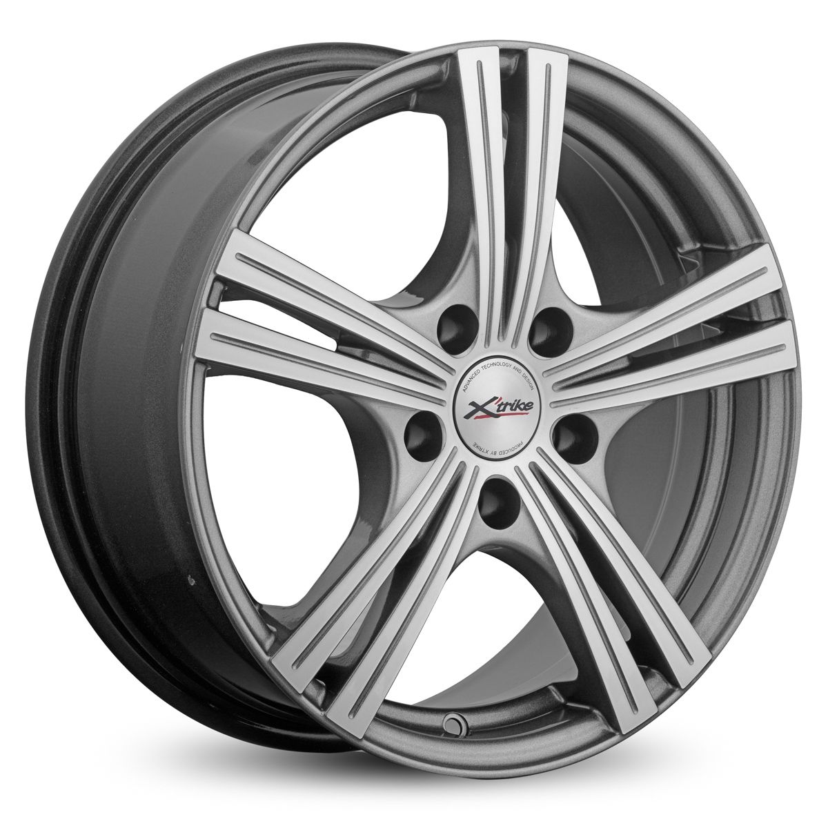 Литой диск X'trike X-112 6,5x16 5x114.3 DIA67,1  ET35  HSB/FP