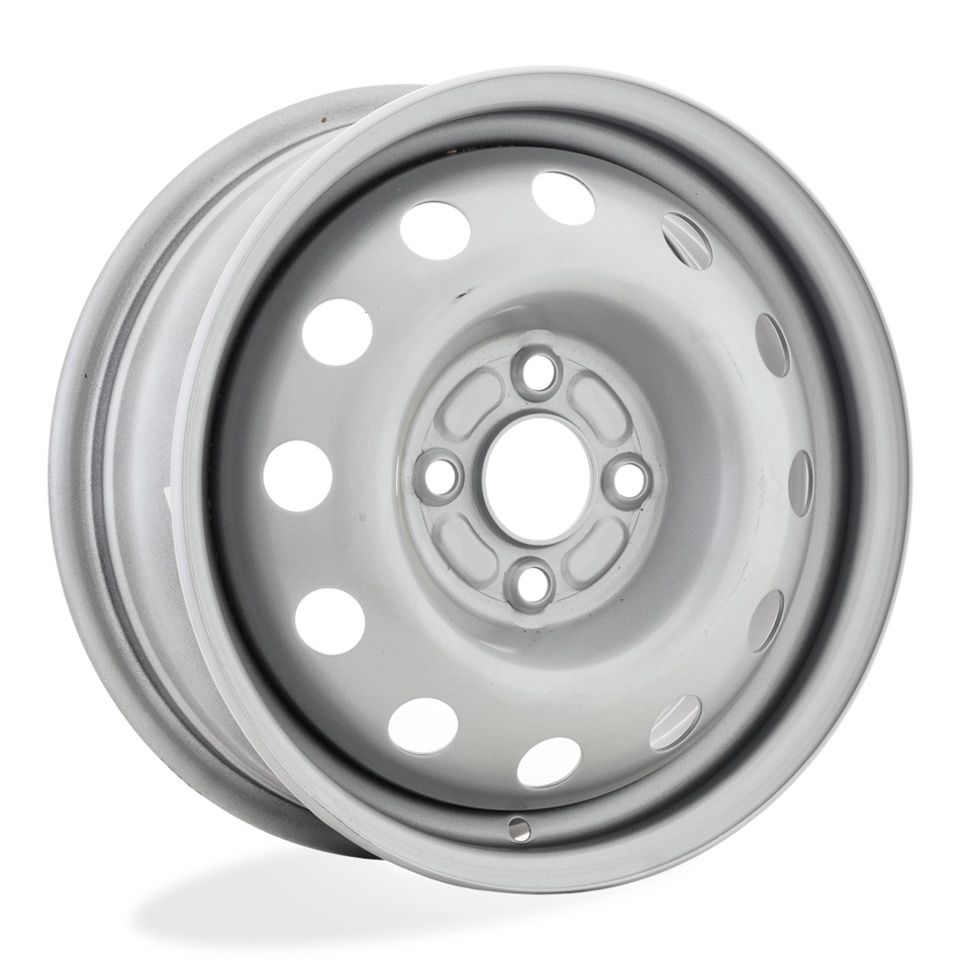 Штампованный диск Magnetto 14013 S AM 5,5x14 4x100 DIA56,6  ET49  silver